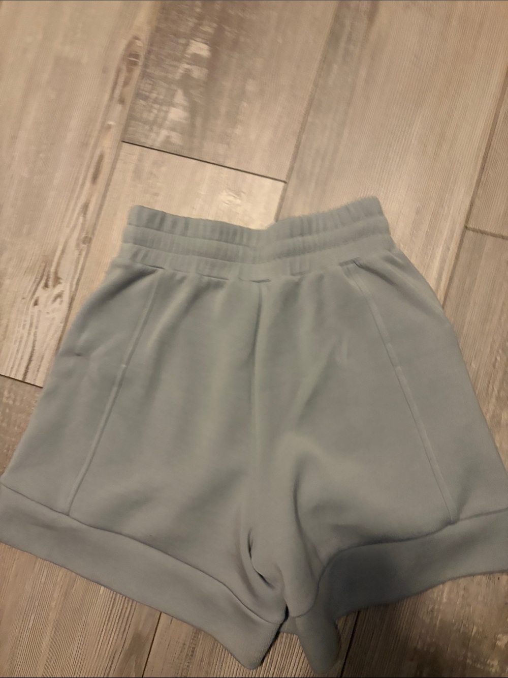 Varley Alder Highrise Shorts 3.5 Wind Blue/Light Grey XXS Doublesoft - Picture 3 of 4